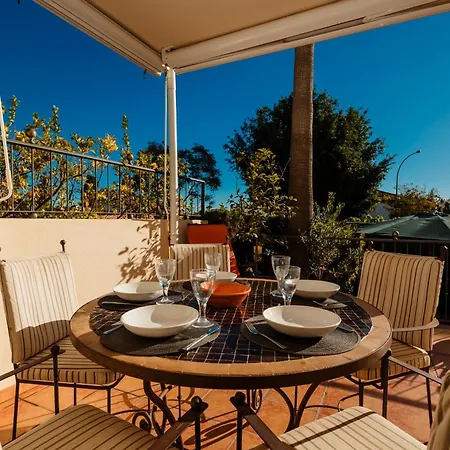 Front Line Townhouse With Sea Views And South Facing, In Costabella, Marbella